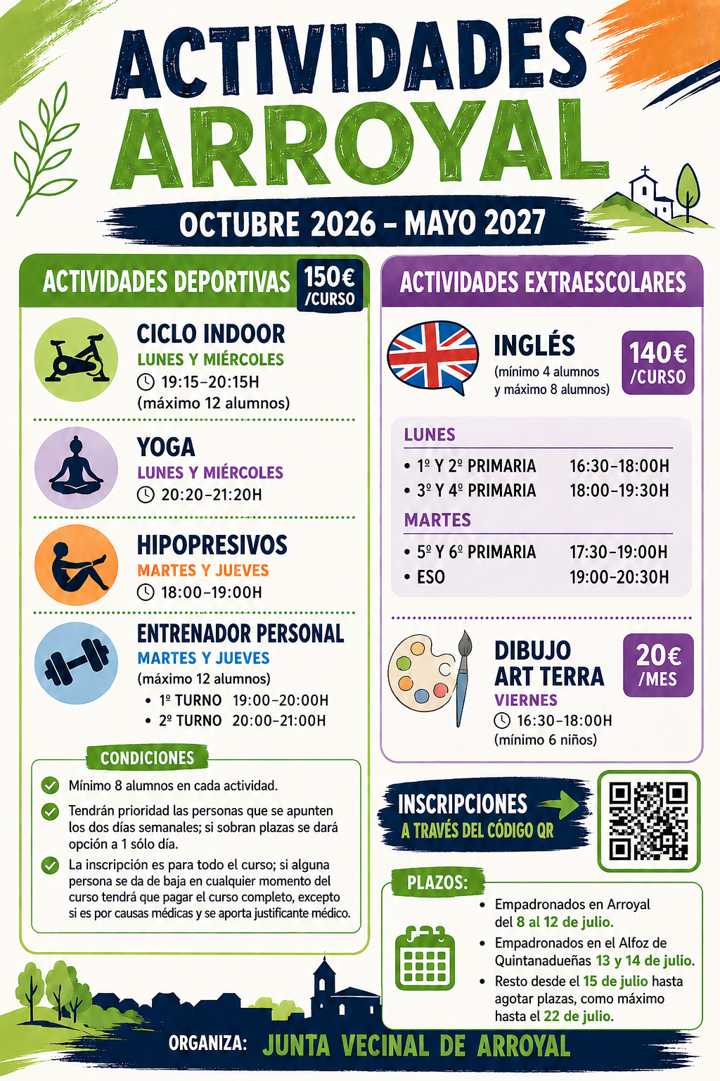 Actividades Arroyal 26 - 27