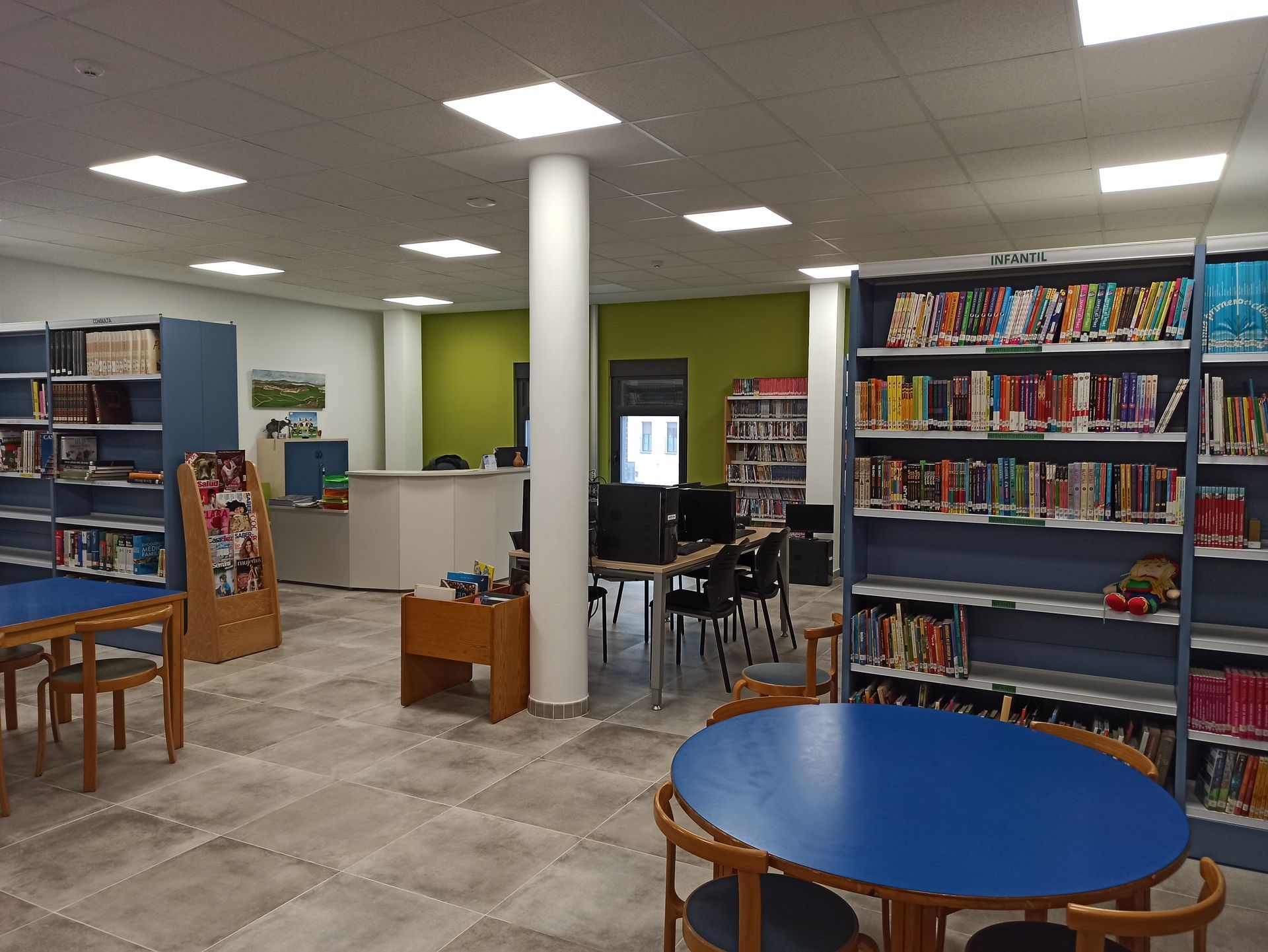 BIBLIOTECA PÚBLICA MUNICIPAL ALFOZ DE QUINTANADUEÑAS, TELECENTRO Y CENTRO ASOCIADO CYL DIGITAL
